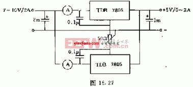基于7805的并聯(lián)穩(wěn)壓電路設計詳解
